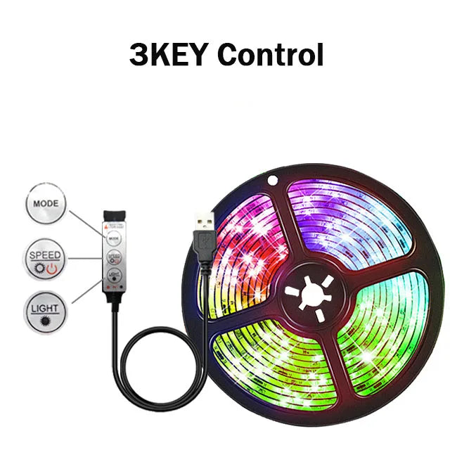 30M/100FT USB LED Strip Light
