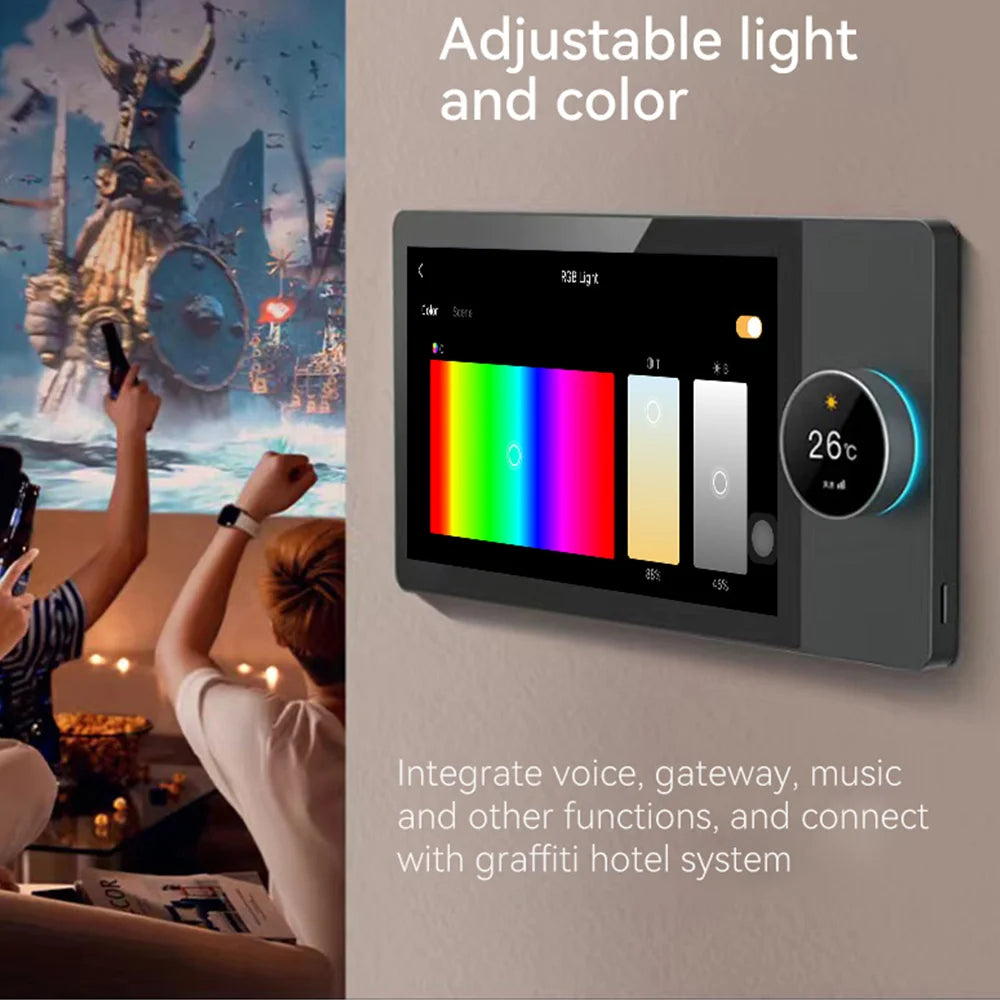 6"  Smart  Control Panel With Integrated Gateway