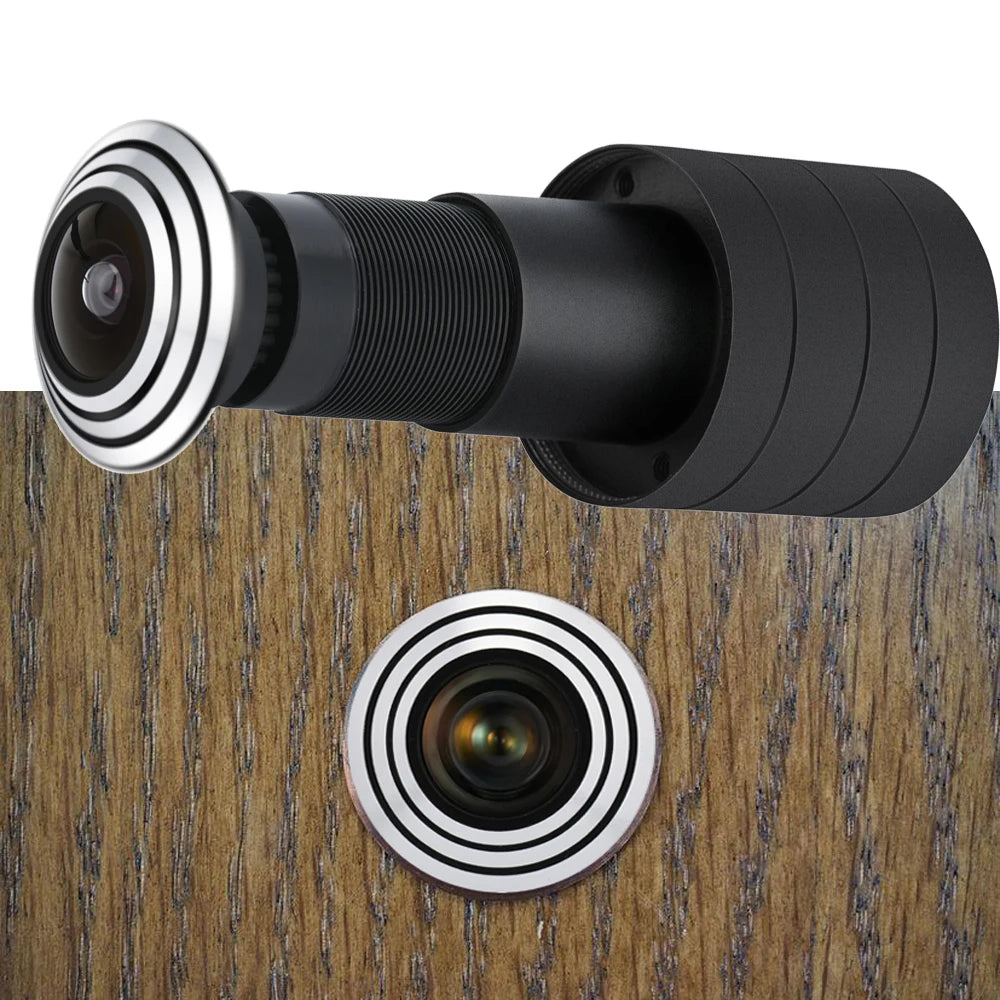 Tuya Wifi Peephole Door Eye Camera  Door WifI IP Camera 1.6MM Wide Angle FishEye 2Way Audio Build-In Speaker