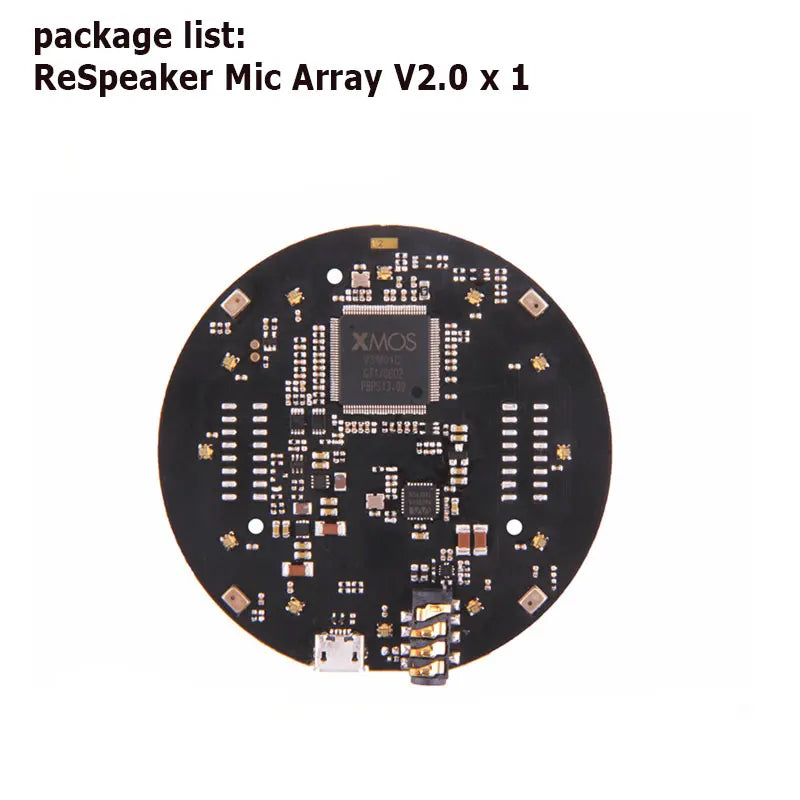 ReSpeaker USB Mic Array  voice recognition development board for Raspberry pi 4 B