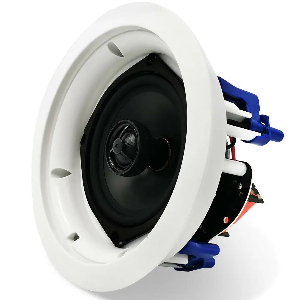 2x Herdio 5.25Inch 300W Waterproof Bluetooth Ceiling Wall Speakers