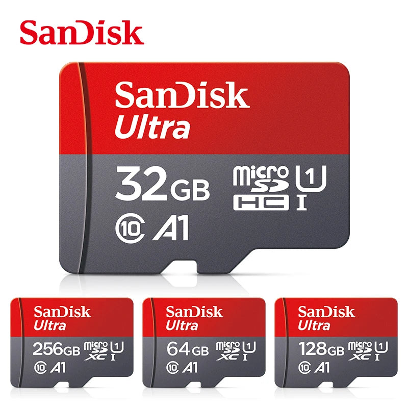 SanDisk Micro tf Card 128GB 64GB 32GB Up to 98MB/s