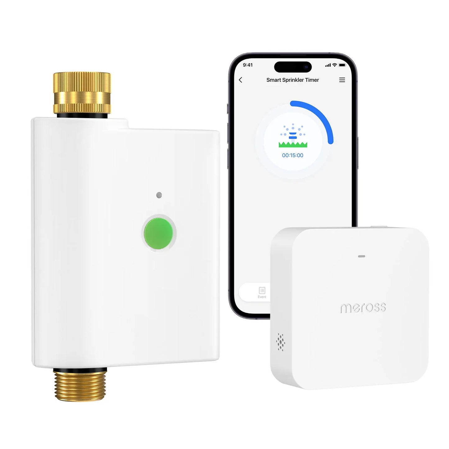 Meross Smart Hose Faucet Timer with Alerts Function (with or without hub)