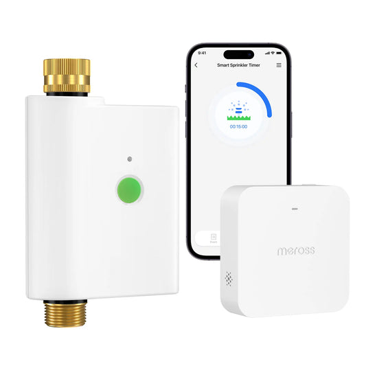 Meross Smart Hose Faucet Timer with Alerts Function (with or without hub)