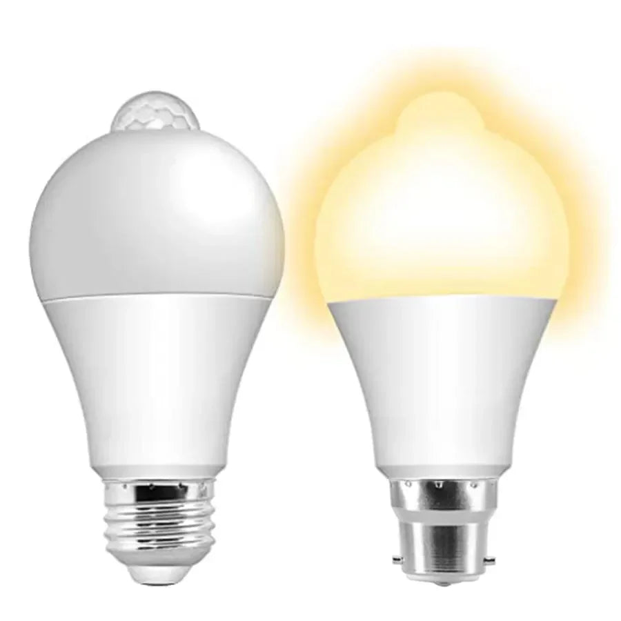 Motion Sensor E27 White Bulb