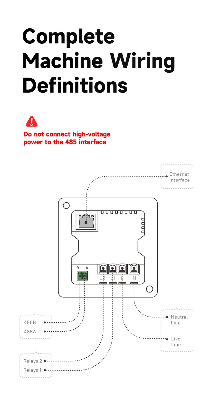 6 Inch Multi-functional Touch Screen Control Panel