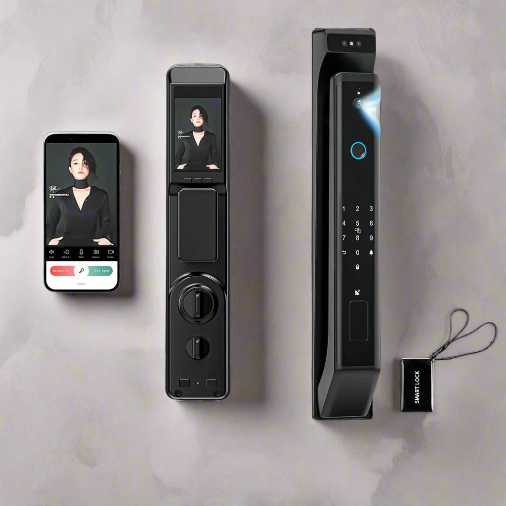 Smart Digital Electronic Door Lock With  Password Camera And Video Call