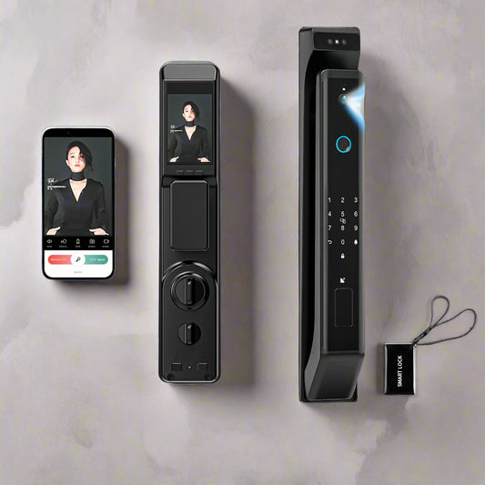 Smart Digital Electronic Door Lock With  Password Camera And Video Call
