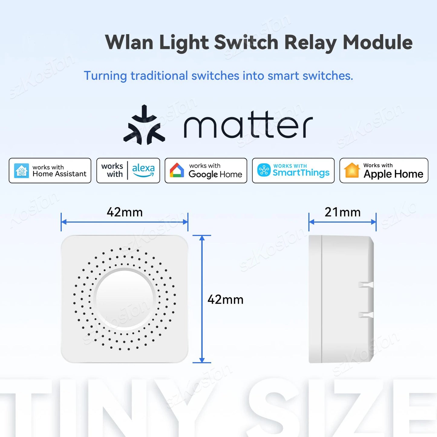 Matter WiFi Smart Switch
