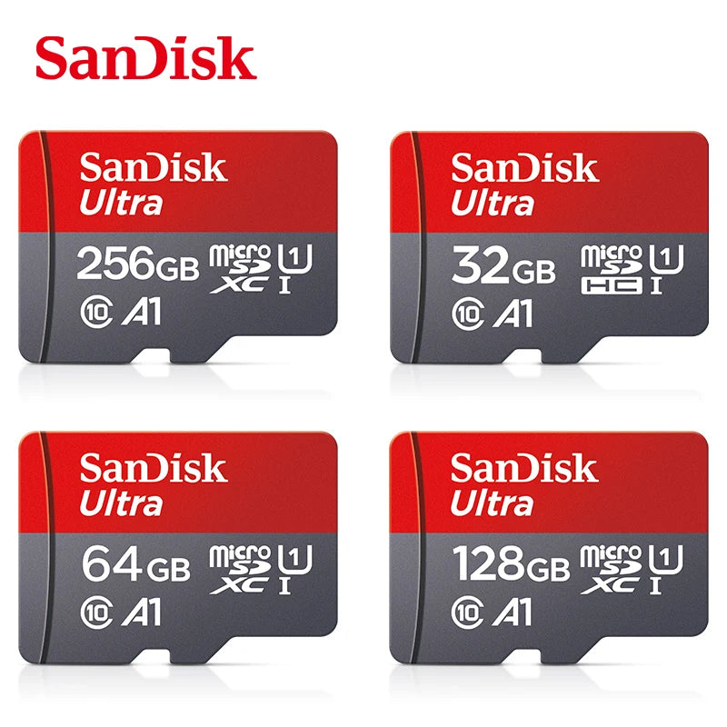 SanDisk Micro tf Card 128GB 64GB 32GB Up to 98MB/s