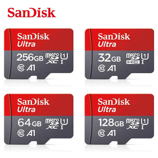 SanDisk Micro tf Card 128GB 64GB 32GB Up to 98MB/s