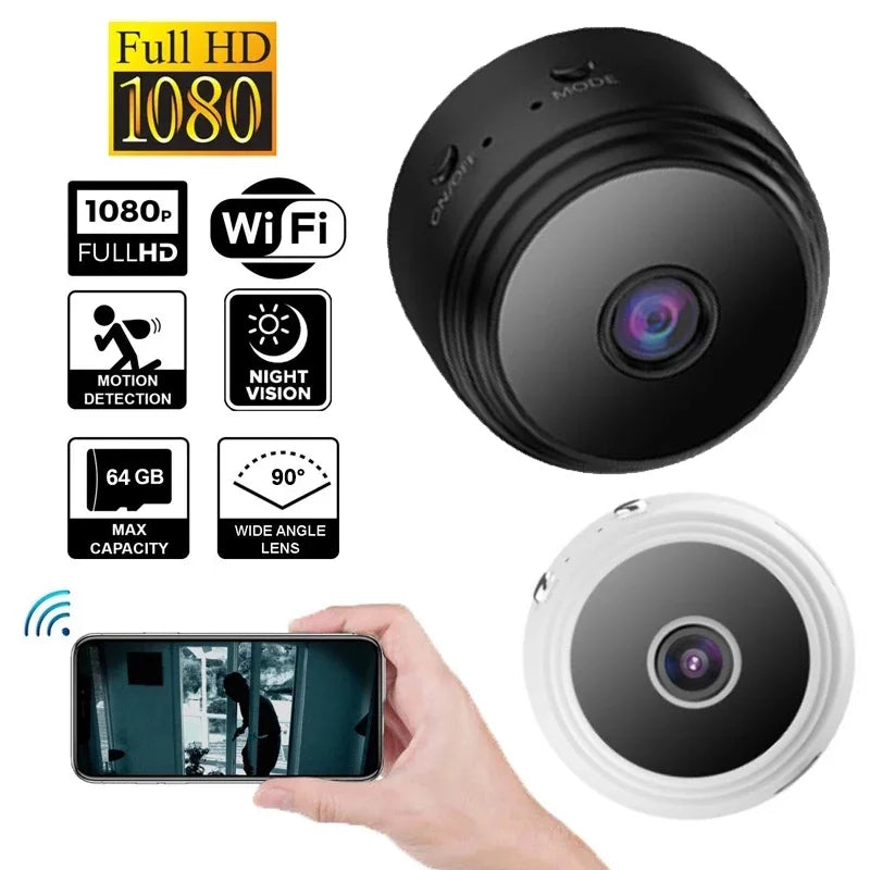 Mini WiFi Wireless infrared Camera With Night Vision