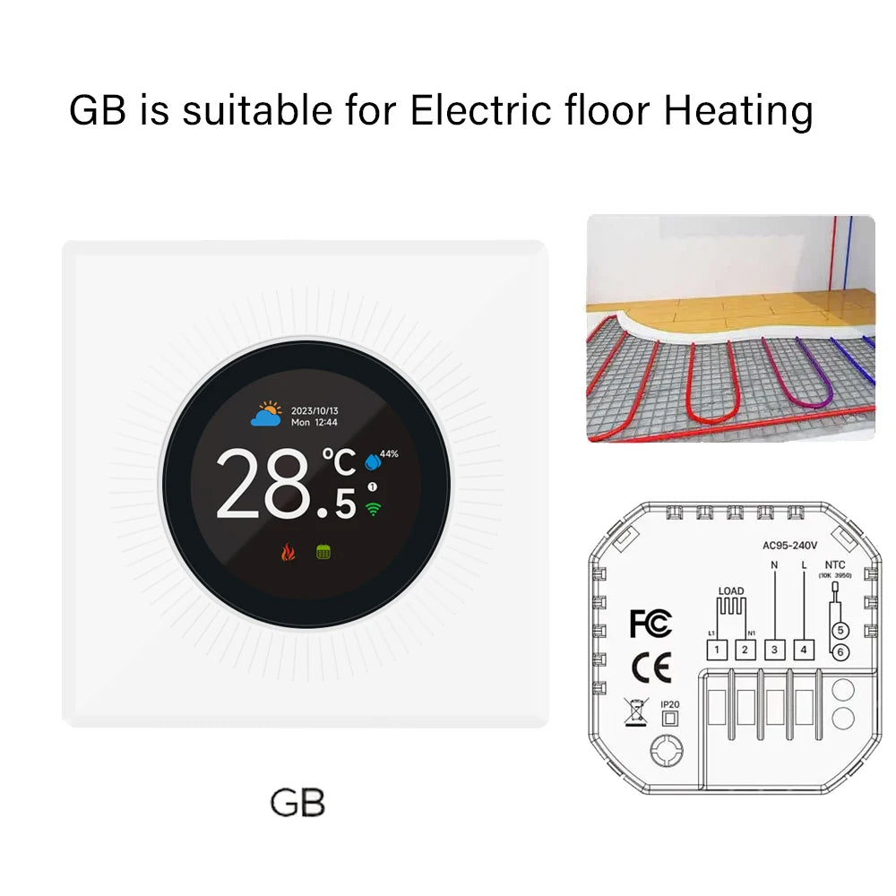Smart Knob Thermostat  (Electric Heating)