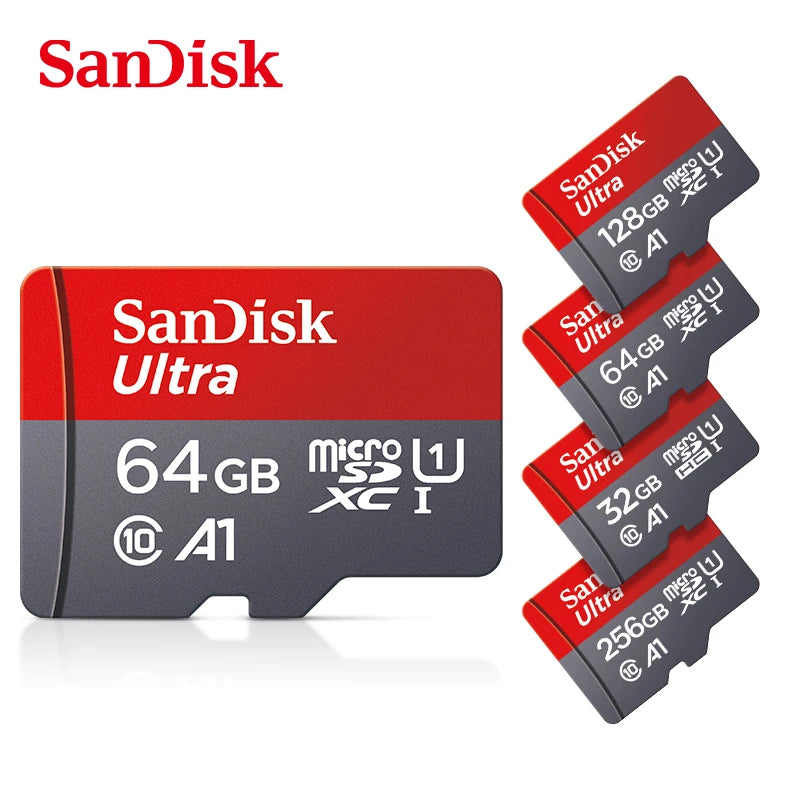 SanDisk Micro tf Card 128GB 64GB 32GB Up to 98MB/s