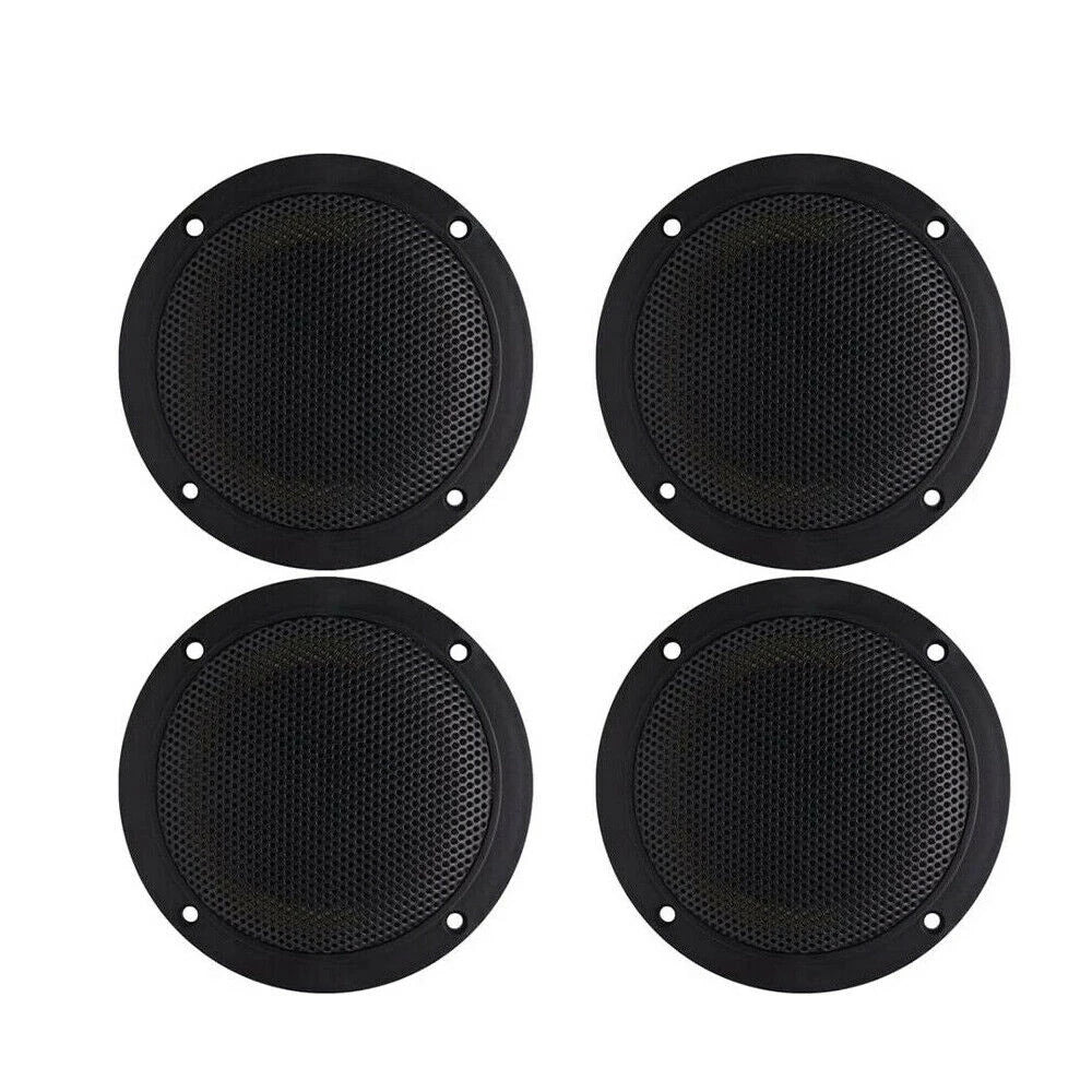 4x Herdio  4'' 320W  Waterproof Ceiling Speakers For Bathroom