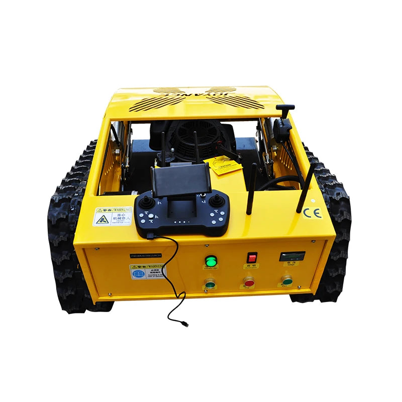 RC Mini Robot Lawn Mower With Snow Blade