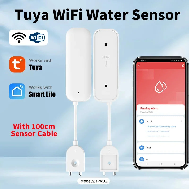 Smart Water Leakage Sensor Alarm Level/Flood Detector
