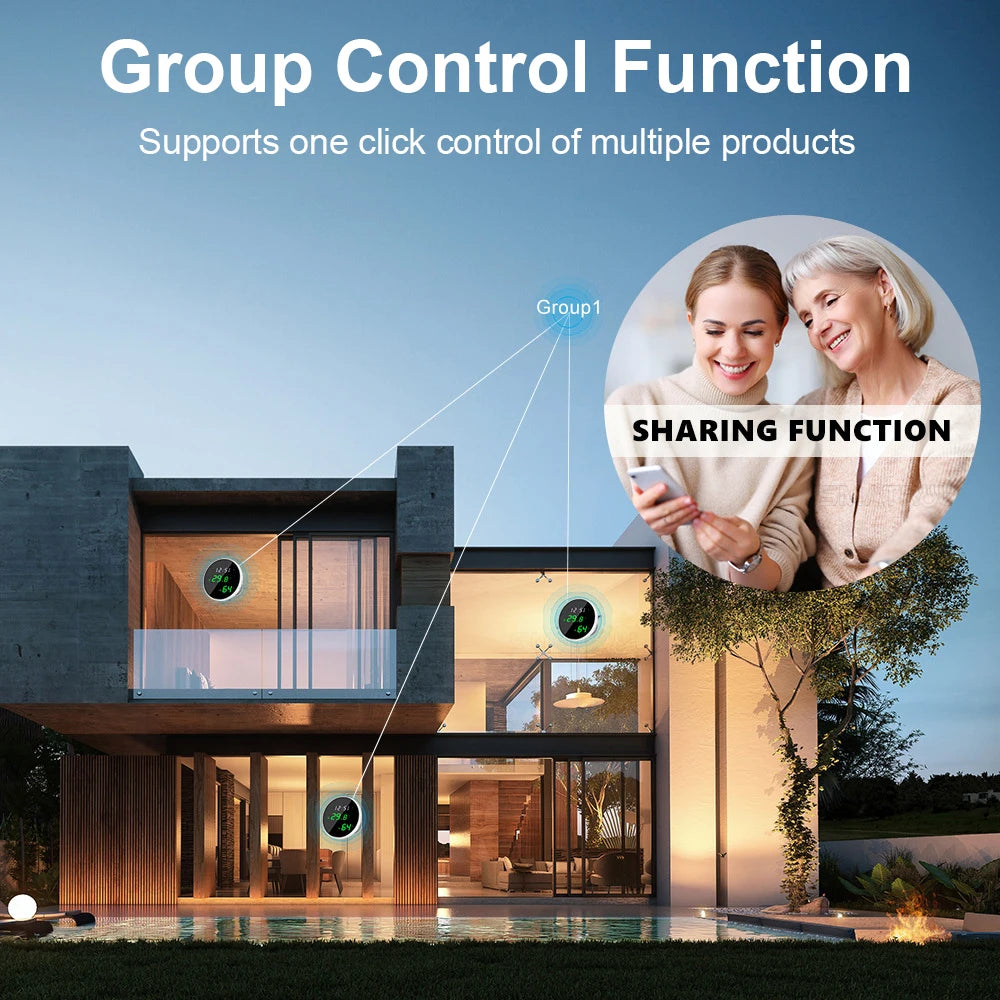 Temperature Humidity Sensor LCD Display