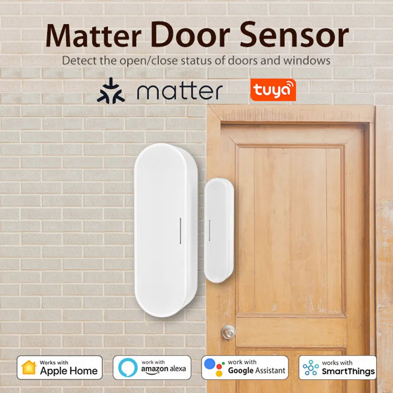 Matter Thread Smart Door Window Sensor USB Powered