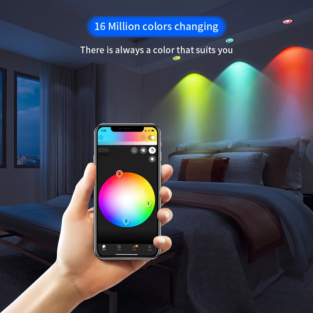 3.5 Inch CRI 90+ Smart Ceiling Recessed Light