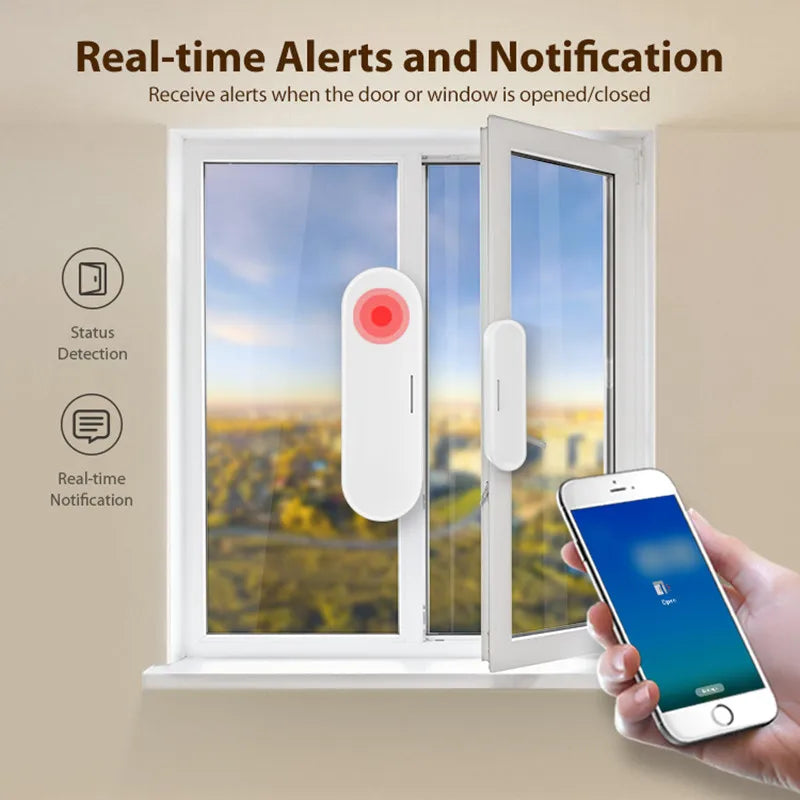 Matter Thread Smart Door Window Sensor USB Powered