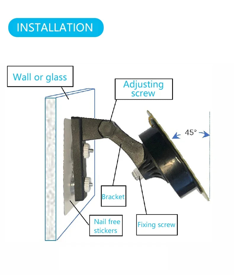 Smart Rain Sensor With Light Detector Solar Operated IP66