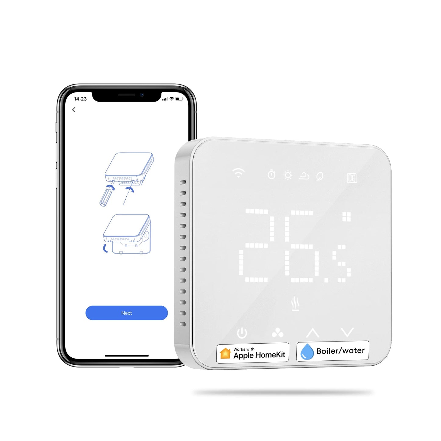 Meross Thermostat for HomeKit Alexa (Water or Electric option)