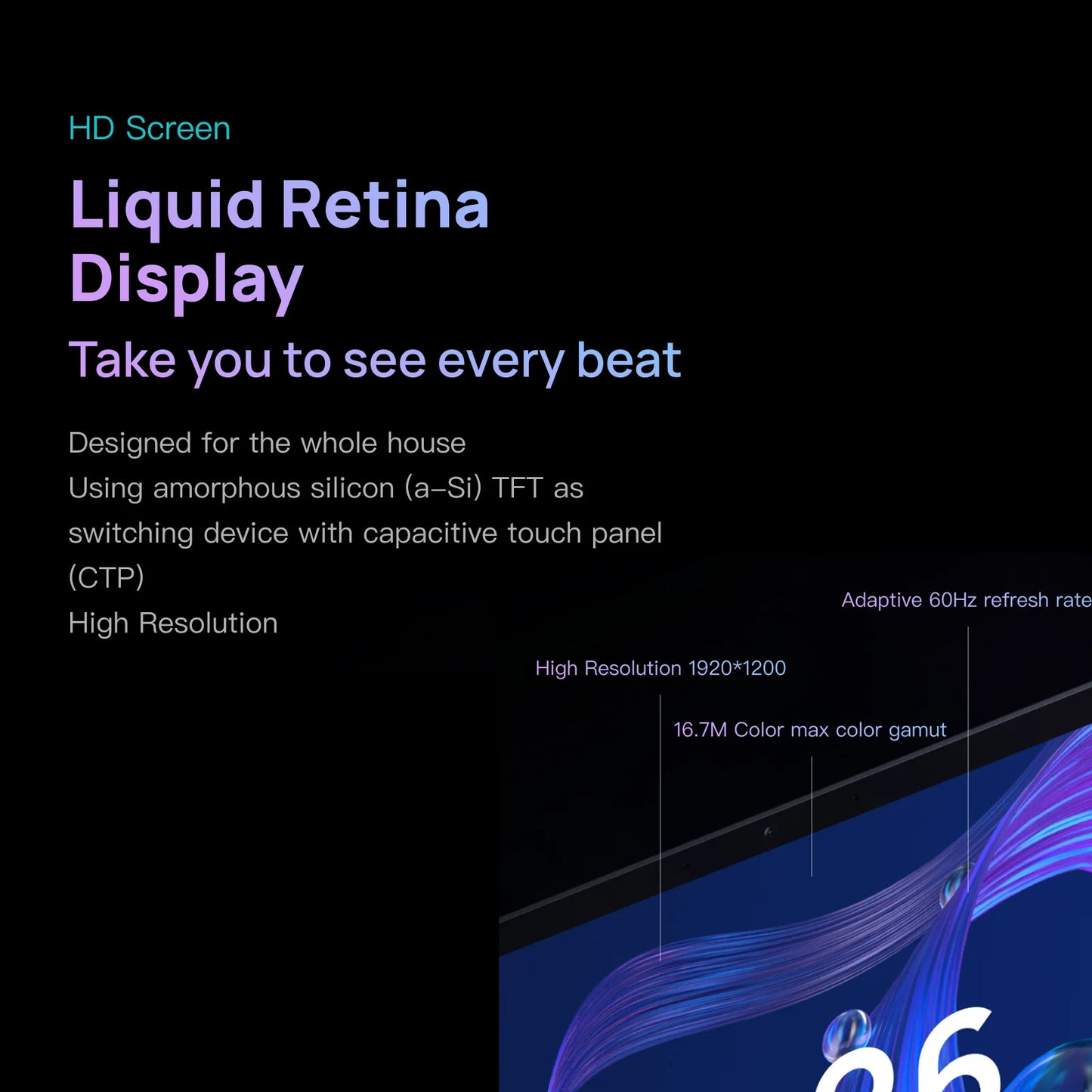 10.1inch Smart touch Control Panel 10.1inch With Gateway and Intercom