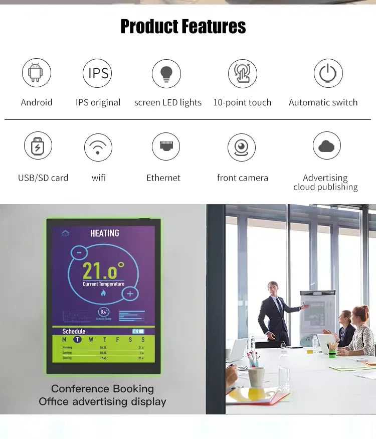 Matter 9.7 inch Control Panel Android 13 POE