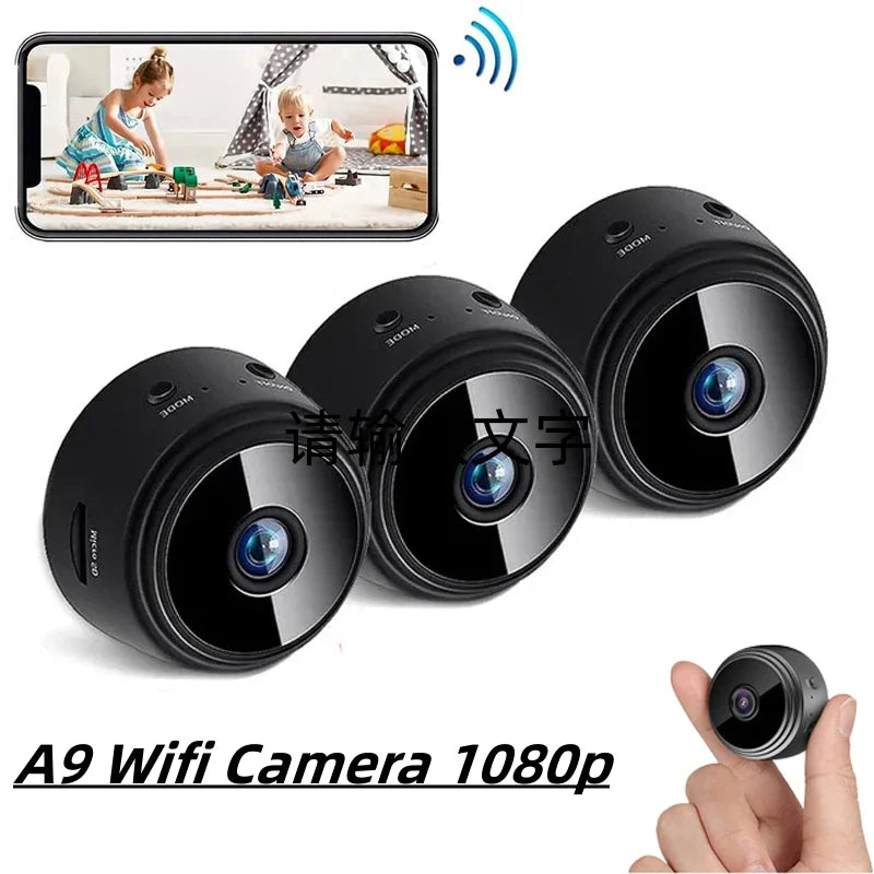 Mini WiFi Wireless infrared Camera With Night Vision