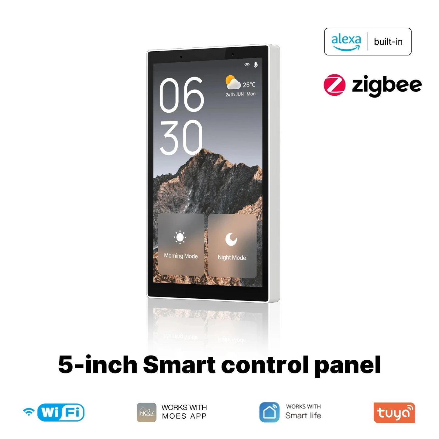 5 in 1 Hub with control panel