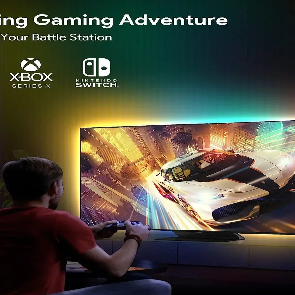 35-77'' HDMI Sync Backlight Tape Kit For TV