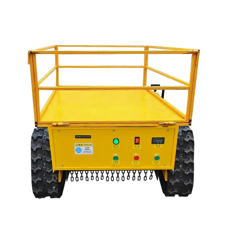 RC Mini Robot Lawn Mower With Snow Blade