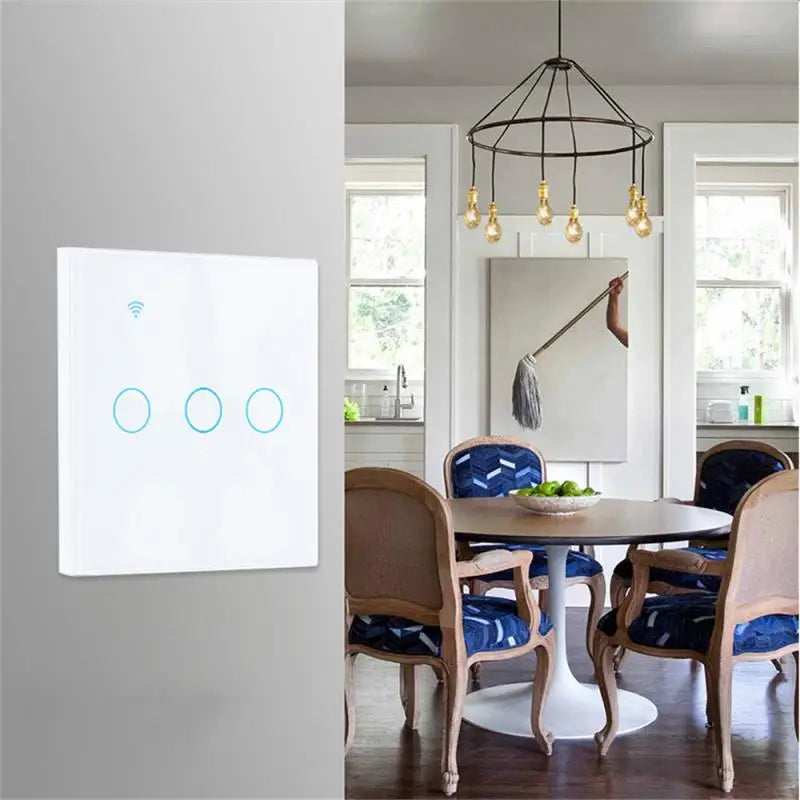 1/2/3/4 Gang  Smart Touch Switch (Black or White)