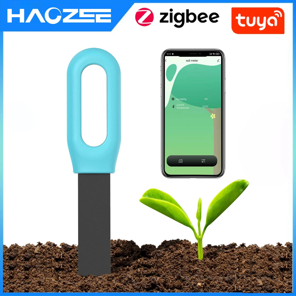 Smart Soil Tester Temperature and Humidity Meter  Garden Automation