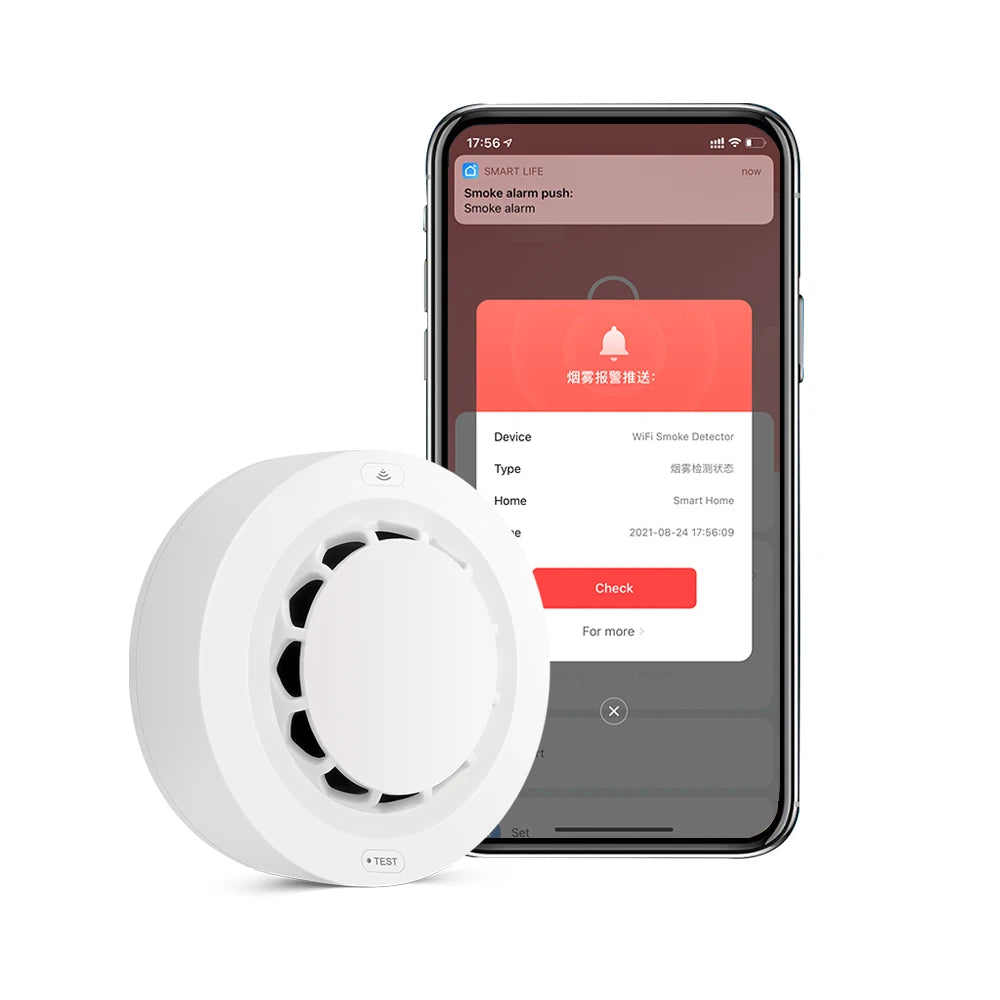 Smart Smoke Detector Alarm