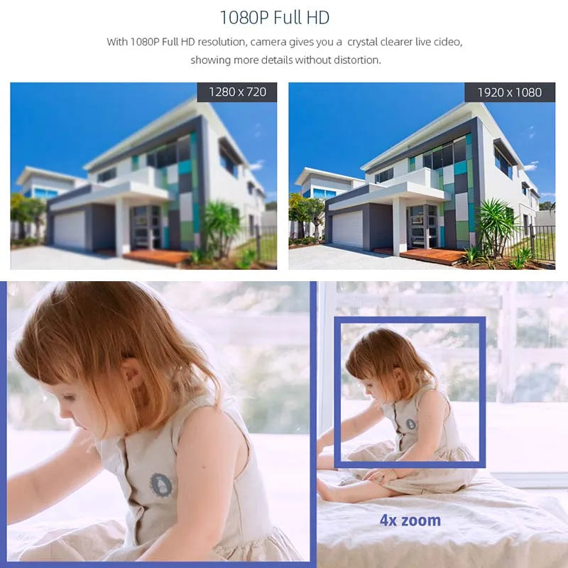 Tuya  IP66 Outdoor  ONVIF 1080P CCTV Surveillance Camera