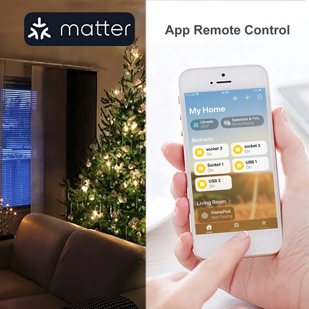 Matter Smart Power Strip