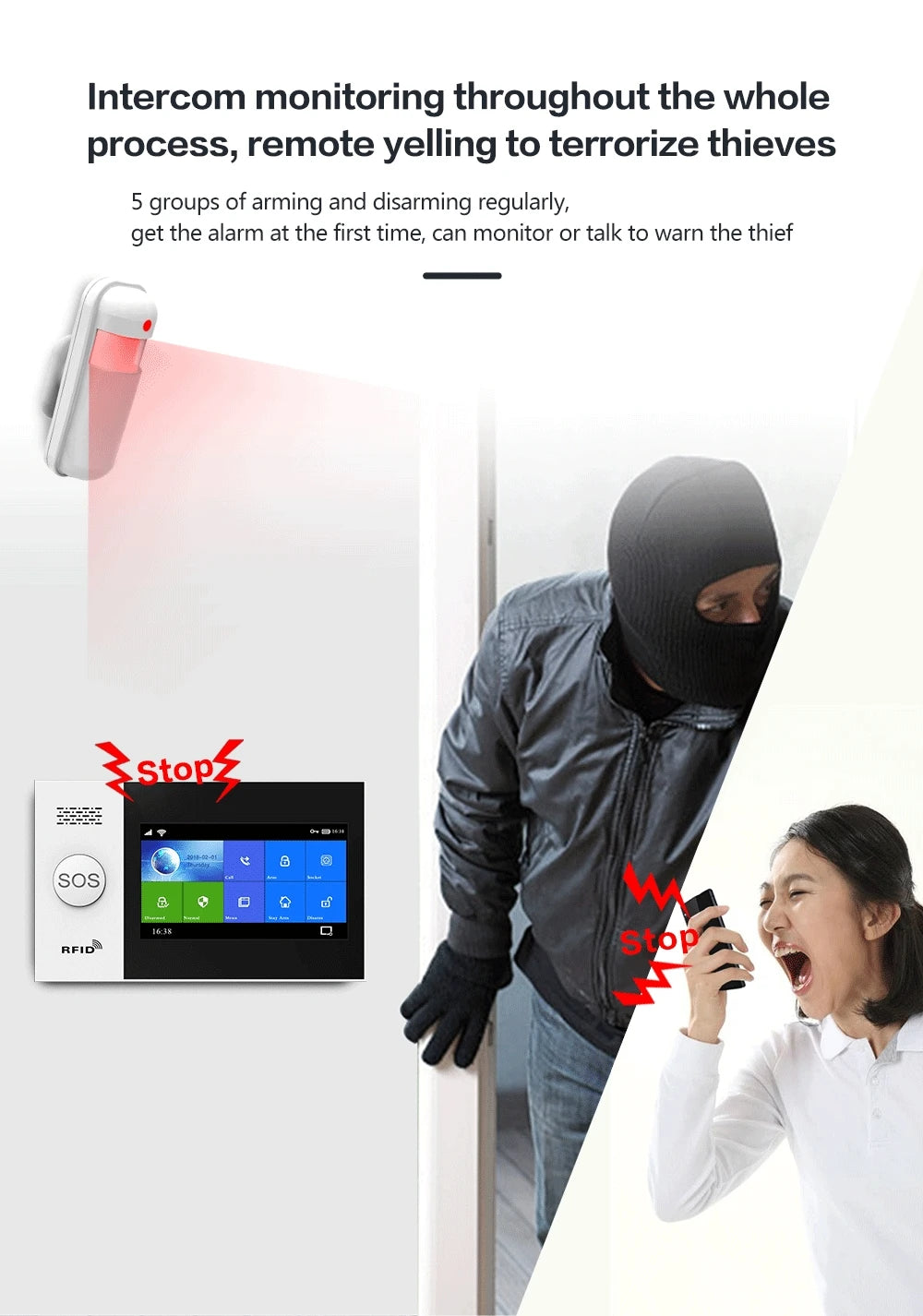 -MAMA DEFENDER-  Full Security System Kits