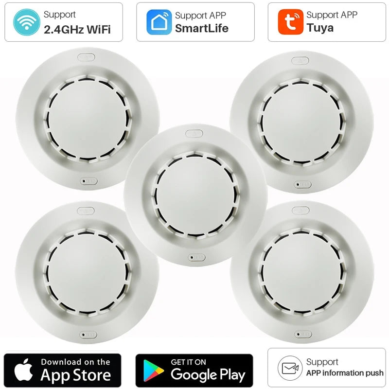Smart Smoke Detector Alarm