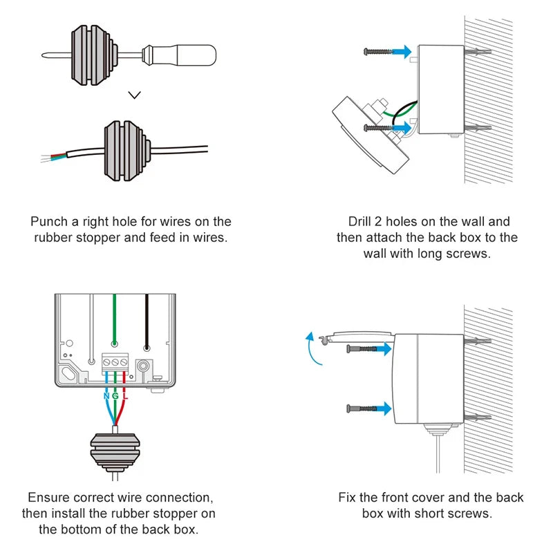 Universal Smart Waterproof Socket IP55
