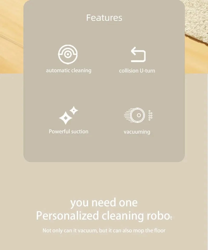 Xiaomi  Automatic Sweeping Robot 3 In1
