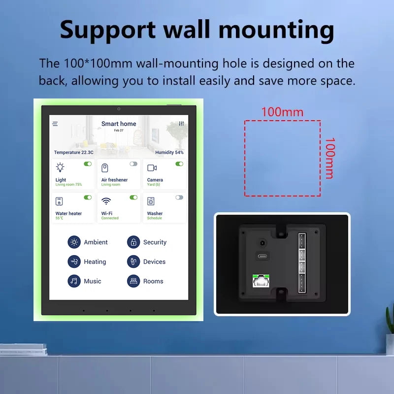 Matter 9.7 inch Control Panel Android 13 POE