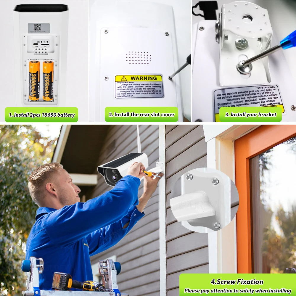 Tuya Solar Outdoor Security Camera