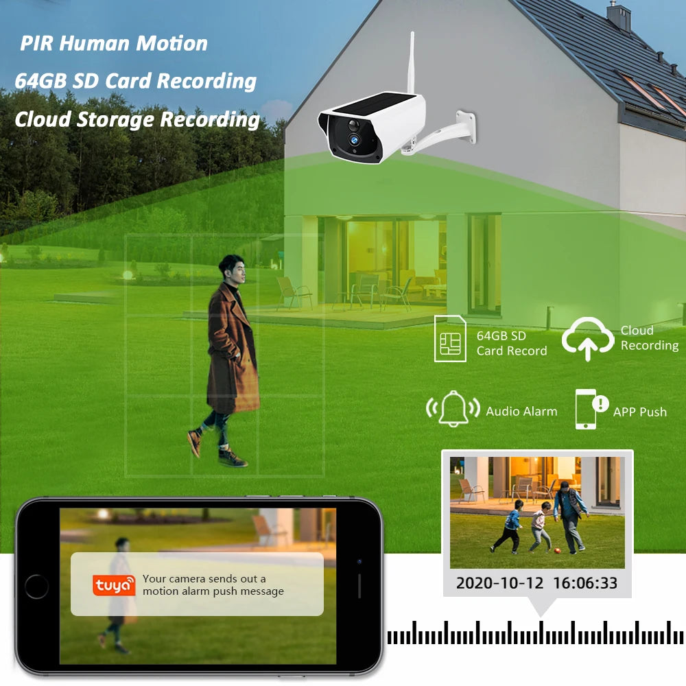 Tuya Solar Outdoor Security Camera