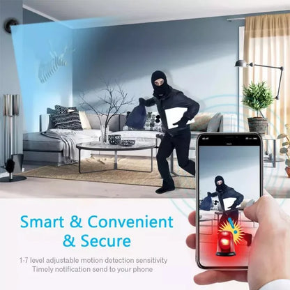 Mini caméra infrarouge sans fil WiFi avec vision nocturne