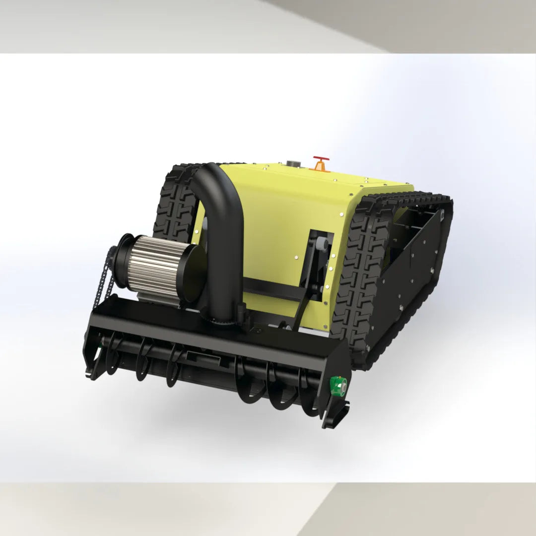 RC Snow Blower And Mower Robot