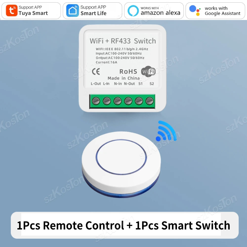 Smart Switch 16A Mini Relay