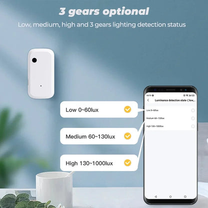 Smart Light Sensor Luminance Sensor Illumination Brightness Detector