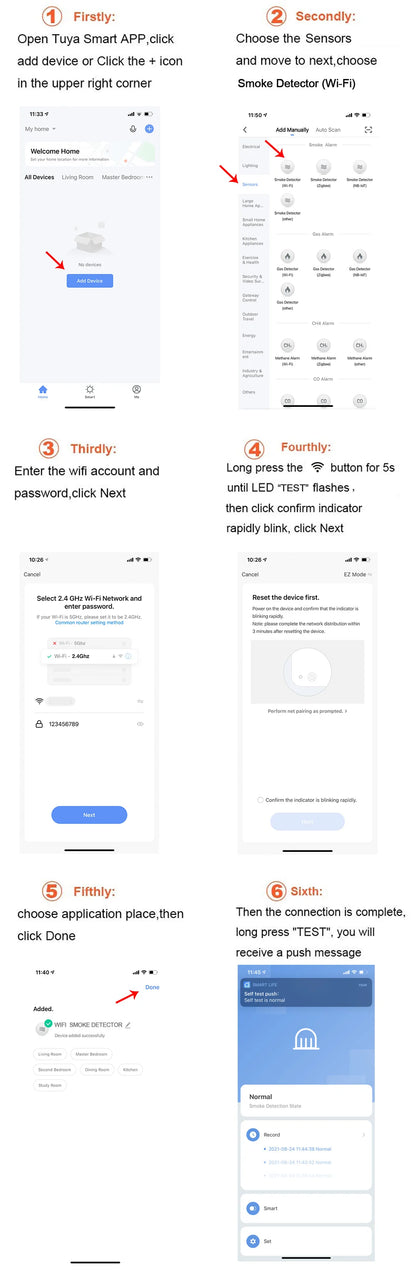 Détecteur de fumée intelligent